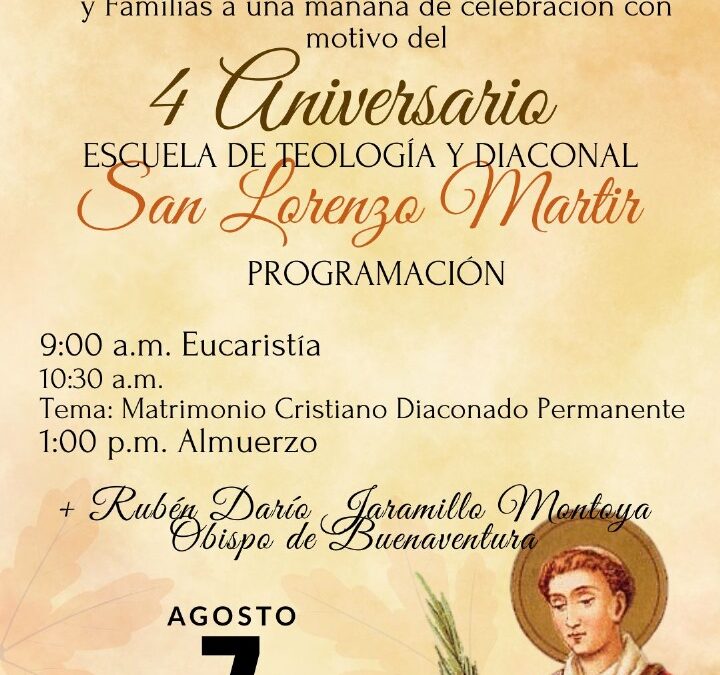Invitación Especial – 4° Aniversario