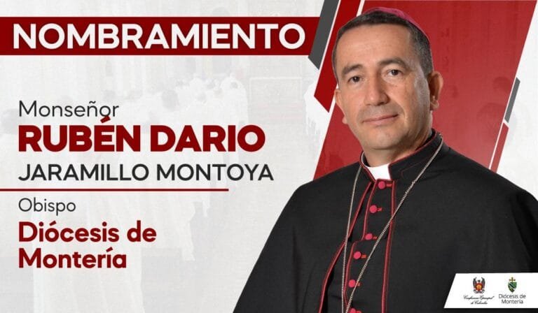 Al concluir su CXX El Papa León XIV ha designado como nuevo obispo de la Diócesis de Montería a monseñor Rubén Darío Jaramillo Montoya