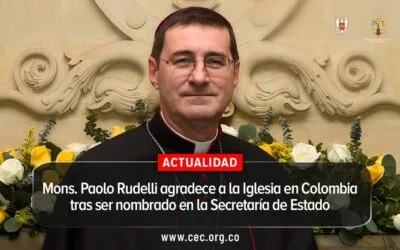 Carta del Nuncio Monseñor Paolo Rudelli