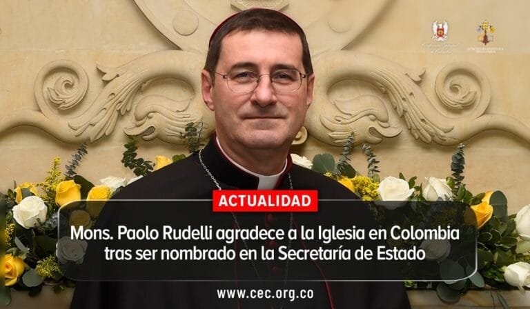 Carta del Nuncio Monseñor Paolo Rudelli