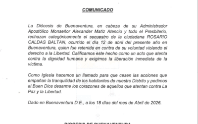 Comunicado Rechazo Secuestro Abril 18 2026