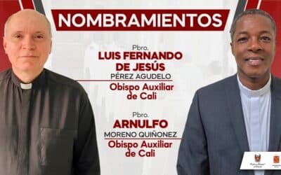 El Papa León XIV nombra dos nuevos obispos auxiliares para la Arquidiócesis de Cali