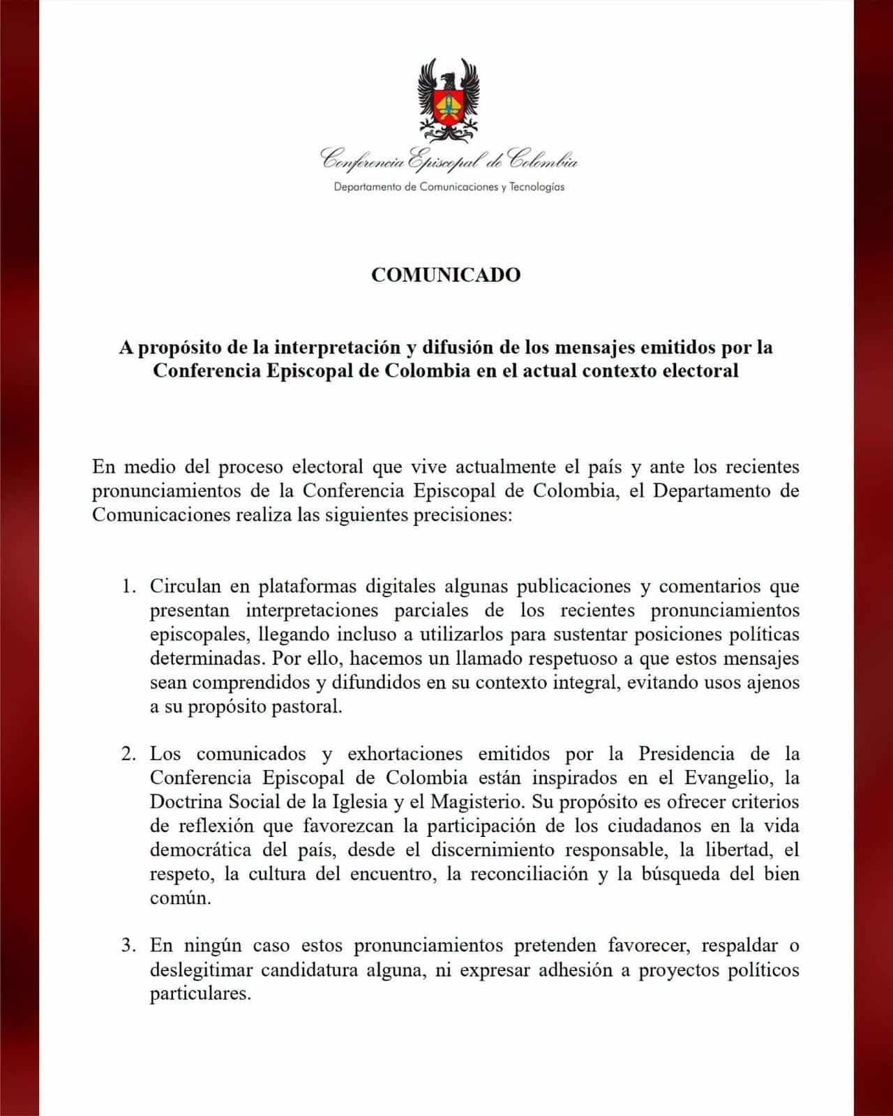 Comunicado CEC 2