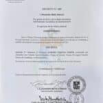 Decreto N°. 009 — Nombramiento del Pbro. Albeiro Vargas Pabón como Vicario Parroquial