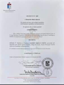 Decreto N°. 009 — Nombramiento del Pbro. Albeiro Vargas Pabón como Vicario Parroquial