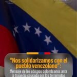 El Episcopado Colombiano expresa solidaridad con Venezuela tras los terremotos del 24 de junio