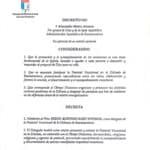 Decreto N°. 010: Nombramiento del Delegado de la Pastoral Vocacional