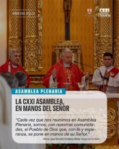 Inicio de la CXXI Asamblea Plenaria del Episcopado Colombiano