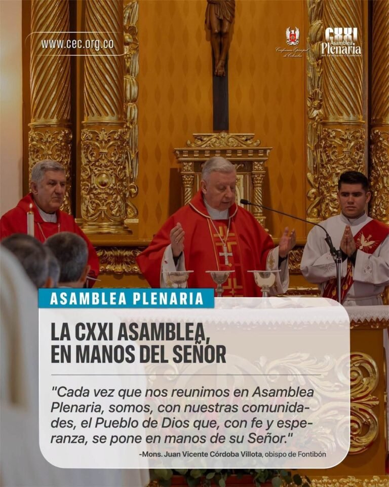 Inicio de la CXXI Asamblea Plenaria del Episcopado Colombiano