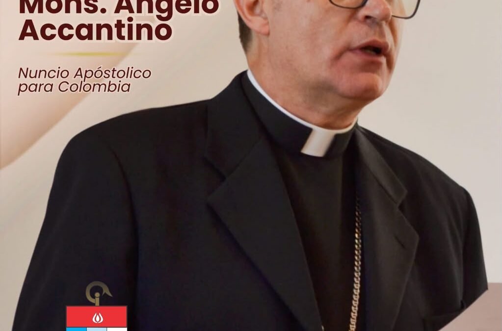 Nombramiento de Mons. Angelo Accatino como nuevo Nuncio Apostólico en Colombia