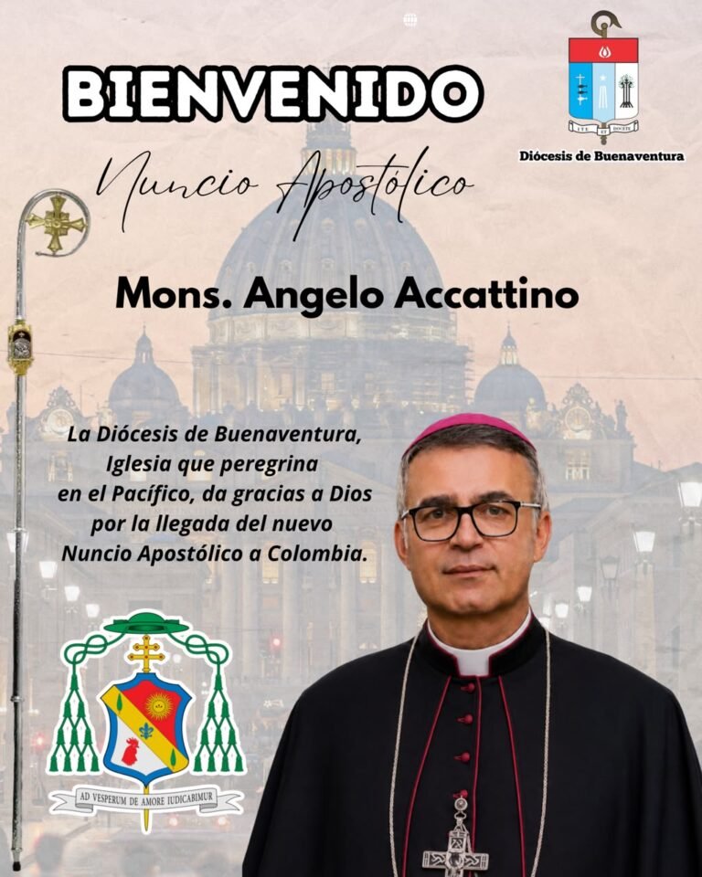Bienvenido a Colombia, monseñor Angelo Accattino