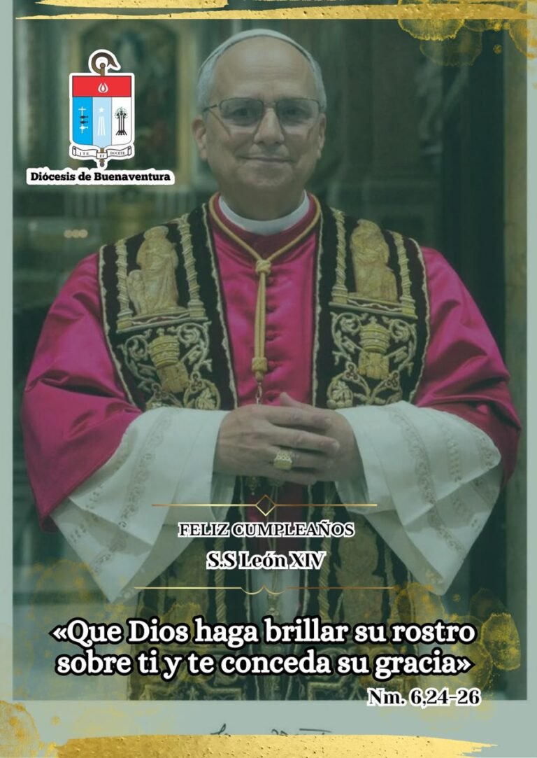 ¡Feliz cumpleaños, Papa León XIV! — La Diócesis de Buenaventura celebra sus 71 años