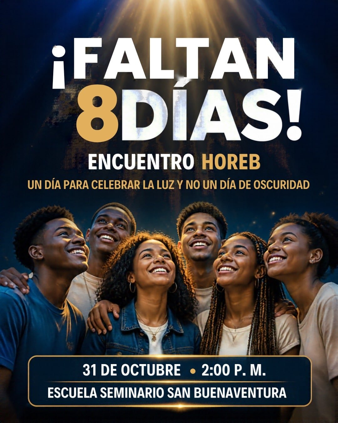 ¡Faltan 8 días para HOREB!